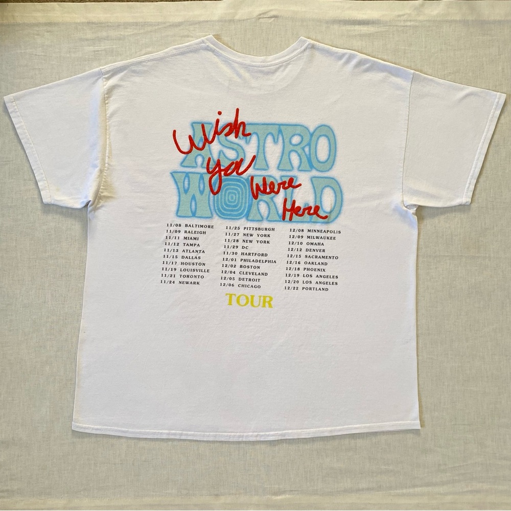 Astro World Shirt Wish You Were Here